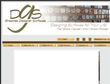 Tablet Screenshot of greenleesurfaces.net